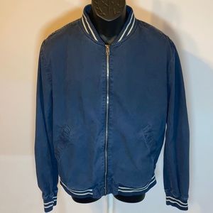 L.O.G.G./ H&M varsity jacket L